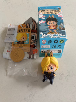 Pop Mart Labubu The Monsters x One Piece Sanji Figure USA SELLER New with Box