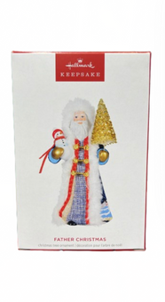 Hallmark 2024 Keepsake Father Christmas Ornament New with Box