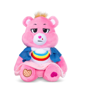 Netflix Care Bears x Stranger Things Cheer Bear as Eleven Plush New with Tag