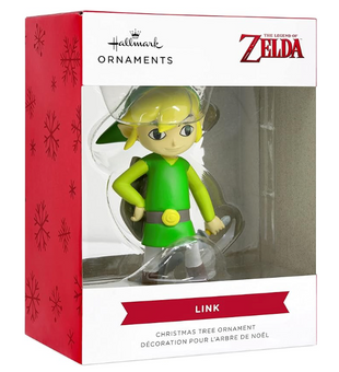 Hallmark Nintendo Legend of Zelda Link Christmas Ornament New with Box
