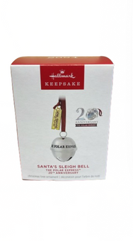 Hallmark 2024 Keepsake 20th The Polar Express Sleigh Bell Christmas Ornament New