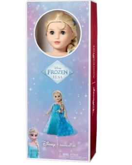 American Girl Disney Frozen Princess Elsa Doll 18 inch New with Box