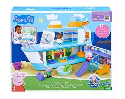 Peppa Pig Cruise Ship Playset Toy Set New With Box