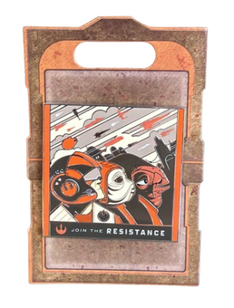 Disney Parks Star Wars Galaxy Edge Join The Resistance Pin New With Card
