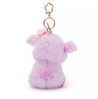 Disney Store Japan Winnie the Pooh Lumpy Sakura Plush Keychain New with Tag