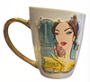 Disney Parks Epcot France Princess Belle Parfum De Rose Coffee Mug New With Tag