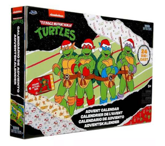 Teenage Mutant Ninja Turtles 2024 Nano Metalfigs Advent Calendar New With Tag