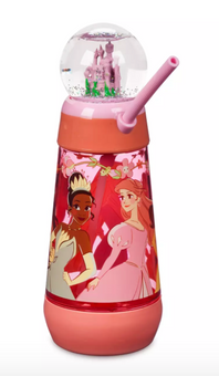 Disney Parks Disney Princess Snowglobe Tumbler with Straw New With Tag