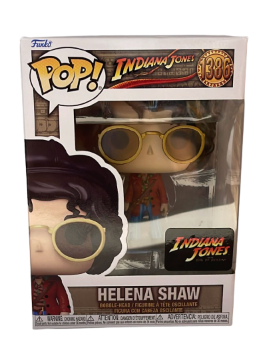 Disney Parks Indiana Jones Helena Shaw Funko Pop! Vinyl Figure New with Box