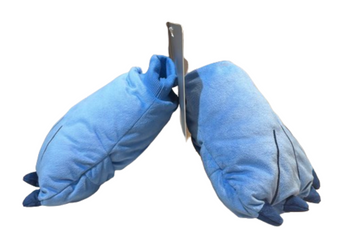 Disney Parks Stitch Plush Claw Gloves Blue For Kids Toy New with Tag