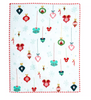 Disney Mickey and Friends Reversible Holiday Christmas Fleece Throw Blanket New