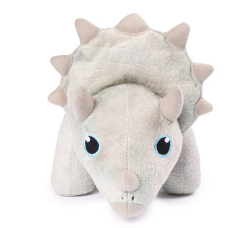 Universal Studios Jurassic World Triceratops Dinosaur Plush Toy Gray New W Tag