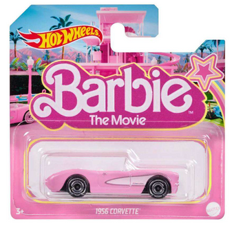 Barbie: The Movie Hot Wheels Corvette Die-Cast Metal Vehicle Car New with Tags