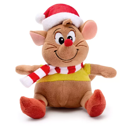 Disney Parks Gus Festive Shoulder Plush Cinderella Holiday Toy New With Tag