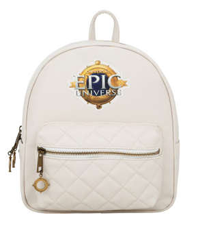 Universal Studios Epic Universe Emblem Mini Backpack New With Tag