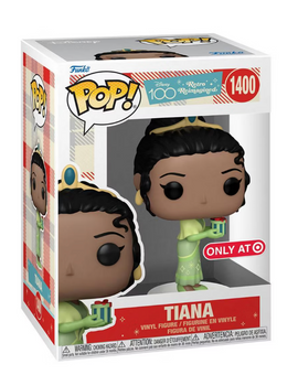 Funko POP! Disney 100 Retro Reimagined Tiana Figure Exclusive Toy New With Tag