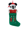 Disney 100 Jingle Bell Fun 20inc Mickey 3D Plush Christmas Stocking New with Tag