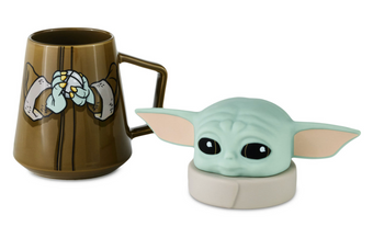 Hallmark Star Wars: The Mandalorian Grogu Lidded Mug With Sound New With Tag