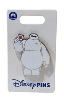 Disney Parks Big Hero 6 Baymax With Lollipop OE Pin New with Card