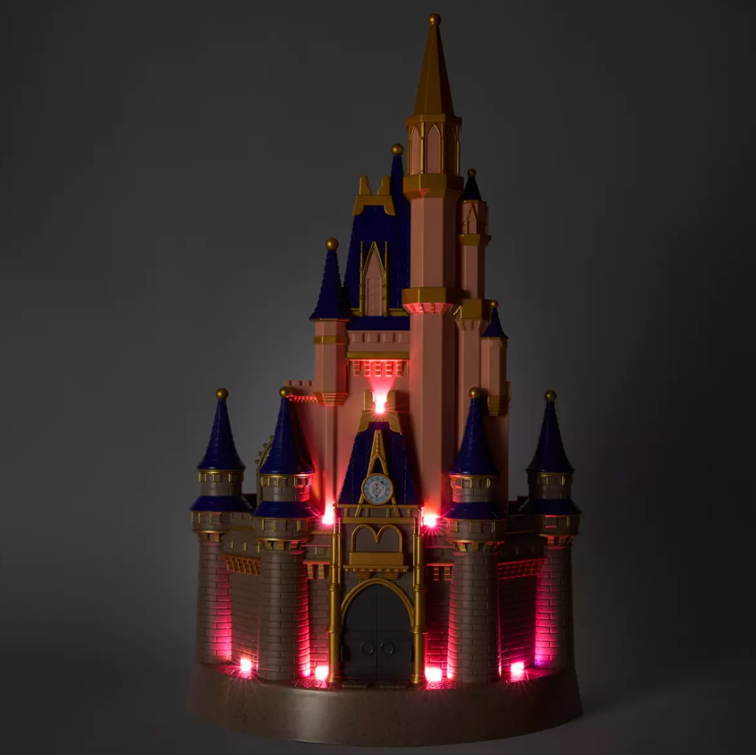 Disney Parks WDW Mickey Minnie Goofy Cinderella Castle Play Set New with Box
