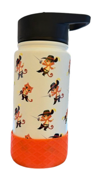 Universal Studios Shrek Puss in Boots Cat Stainless Water Bottle New with Tag