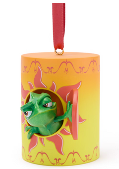 Disney Parks Tangled Pascal Sketchbook Christmas Tree Ornament New With Tag