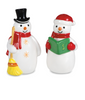 Hallmark 20th Anniversary Christmas Snowman Salt and Pepper Shakers Set New