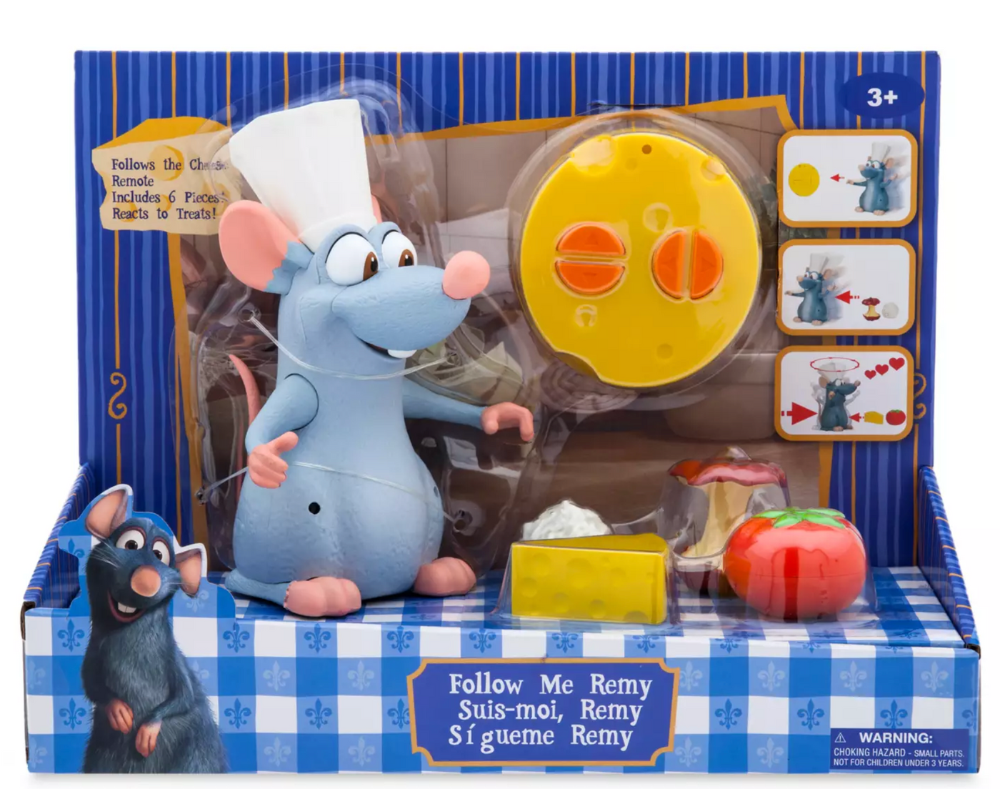 Disney Parks Ratatouille Follow-Me Remy Remote Control Toy Set New with Box