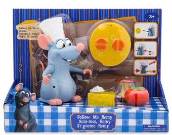 Disney Parks Ratatouille Follow-Me Remy Remote Control Toy Set New with Box