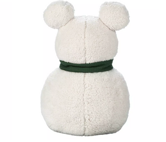 Disney Parks Mickey Mouse Icon Snowman Pillow Plush with Scarf New with Tag