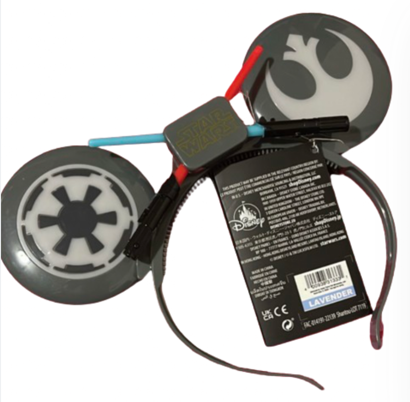 Disney Parks Star Wars Rebel Alliance Galactic Empire Light Mickey Ear Headband