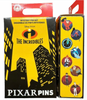 Disney Parks Pixar The Incredibles Mystery Pin Blind Pack – 2-Pc. Pin New With Card