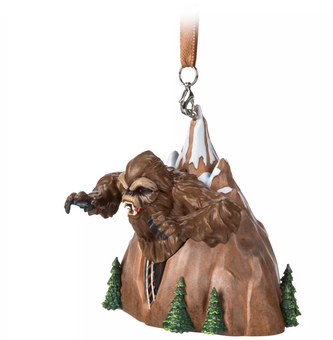 Disney Parks Expedition Everest Yeti Sketchbook Christmas Ornament New with Tag