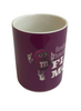 M&M's World Purple Character Flawless? How About Flaw More! Coffee Mug New