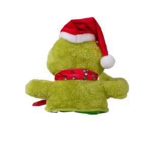 Grinch Tree Hugger With Wrap‑Around Arms Holiday Character Accent New w Tag