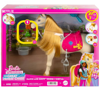 Barbie Mysteries the Great Horse Chase Interactive Toy Horse Toy New with Box