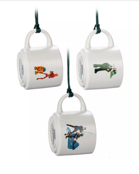 Disney Parks Tatooine Kashyyyk Geonosis Starbucks Mug Ornament Set Star Wars New