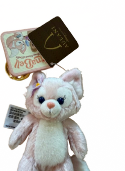Disney Parks Aulani Resort Lina Bell Fox Duffy Friend Plush Keychain New W Tag