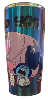 Disney Parks Who You Are! Inside Out Stainless Steel Tumbler New With Tag