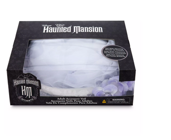 Disney Parks The Haunted Mansion Bride Veil LED Lights for Adults New with Box