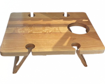 Disney EPCOT Food & Wine 2023 Festival Mickey Minnie Chef Wood Large Tray New