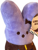 Peeps 2024 Peep Chocolate Scented Purple Easter Bunny 5.75" Plush New with Tag