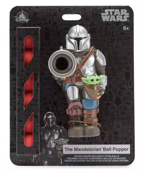 Disney Parks Star Wars Mandalorian Ball Popper Action Figure Toy New With Tag