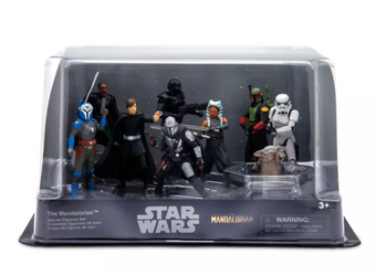 Disney Parks Star Wars: The Mandalorian Deluxe Figure Set Toy New With Tag