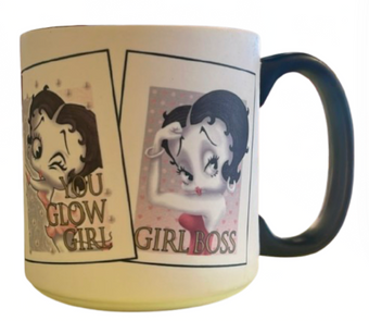 Universal Studios Betty Boop You Glow Girl Boss Coffee Mug New With Tag