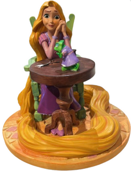 Disney Parks Princess Rapunzel Tangled Pascal Figure Statue Small New With Tag