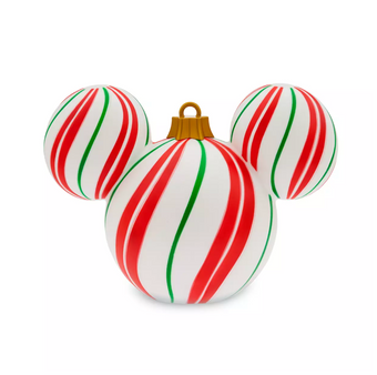 Disney Parks Mickey Icon Holiday Light-Up Changing Color Decor Medium New