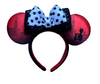 Disney Parks Epcot Italy Minnie Ciao Bella Dots Ears Headband New with Tag