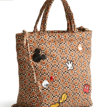 Vera Bradley Disney Mickey Mouse Icon Mini Original Tote New With Tag