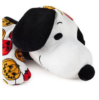 Hallmark Halloween Peanuts Jack-o'-Lanterns Floppy Snoopy Plush New With Tag